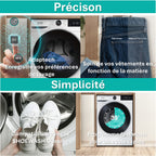 Lave linge hublot GORENJE WG484A31 - 8 kg - 1400 tr/min - Classe A - Moteur induction