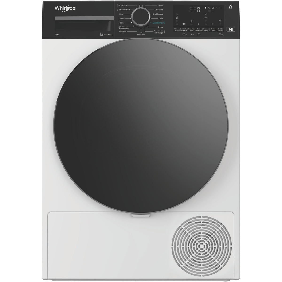 Sèche linge pompe à chaleur WHIRLPOOL CWD104MWBSFRX