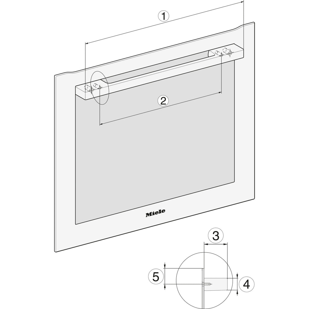 Four encastrable fonction vapeur MIELE DG 7140 - Vapeur - Porte froide