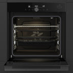 Four Pyro HISENSE BSA6633PBG8 - Pyrolyse - Chaleur tournante - Combiné vapeur - Mode Pizza 300 C - Air Fry