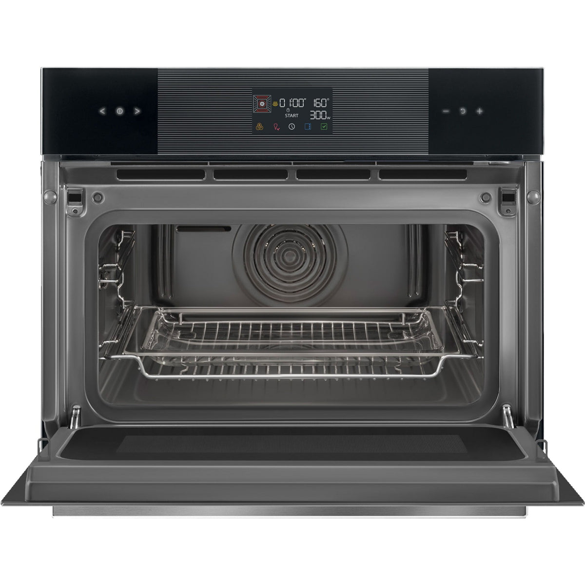 Four micro onde combiné SMEG SO4102M1B3 - Combiné micro-ondes - Hydrolyse - Écran tactile