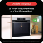 Four encastrable LG WS9D7672CS - Pyrolyse - Hydrolyse - Chaleur pulsée - Vapeur - Porte froide - Écran tactile