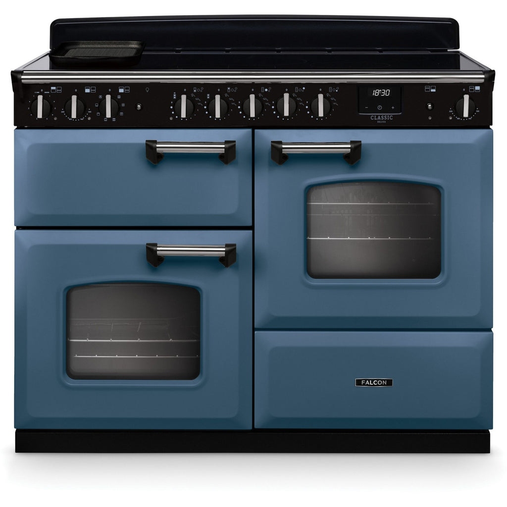Piano de cuisson induction FALCON NGC TAB IND 110 CM ROCHE BLEUE CHROME