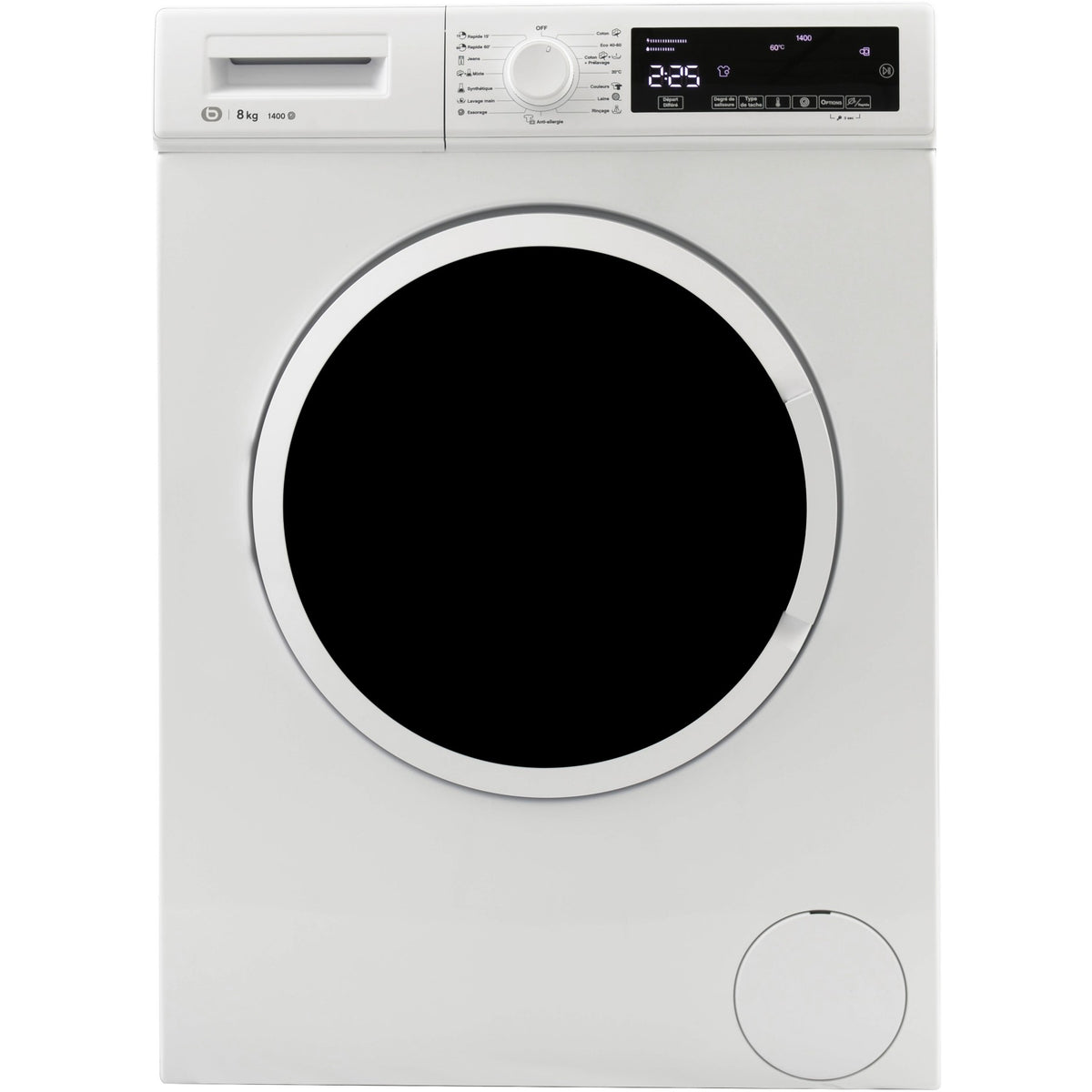 Lave linge hublot ESSENTIELB ELF814-3b Reconditionné