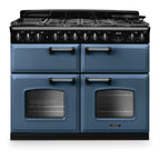 Piano de cuisson mixte FALCON NGC TAB MIX 110 CM ROCHE BLEUE CHROME