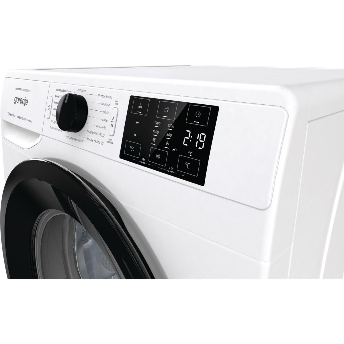 Lave linge hublot GORENJE W2NEI14ADS Reconditionné