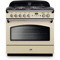 Piano de cuisson gaz FALCON CLASSIC FX TAB GAZ 90 CM CREME CHROME