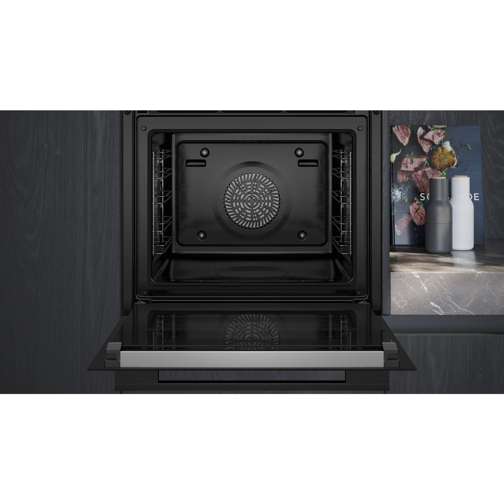 Four encastrable SIEMENS HB778G3B1 - Pyrolyse - Hydrolyse - Chaleur pulsée - IQ700 - Air Fry - Assistant Culinaire IA