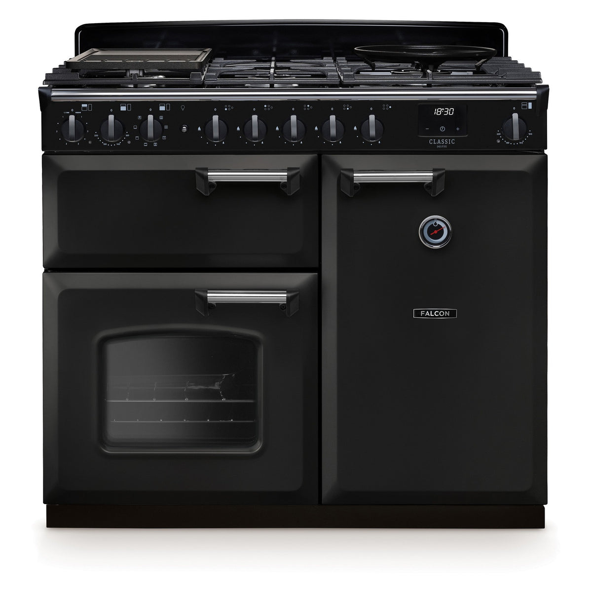 Piano de cuisson gaz FALCON NGC TAB GAZ 100 CM CHARBON CHROME
