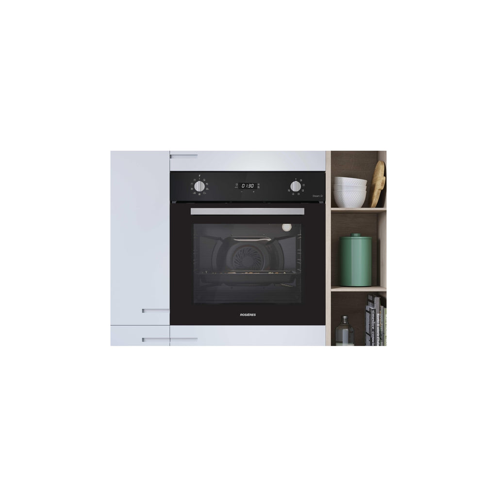Four encastrable ROSIERES FC3O5871PN - Pyrolyse - Chaleur pulsée - Porte froide