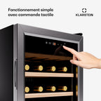 Cave à vin de service KLARSTEIN Shiraz Premium Smart 24 Wifi LED