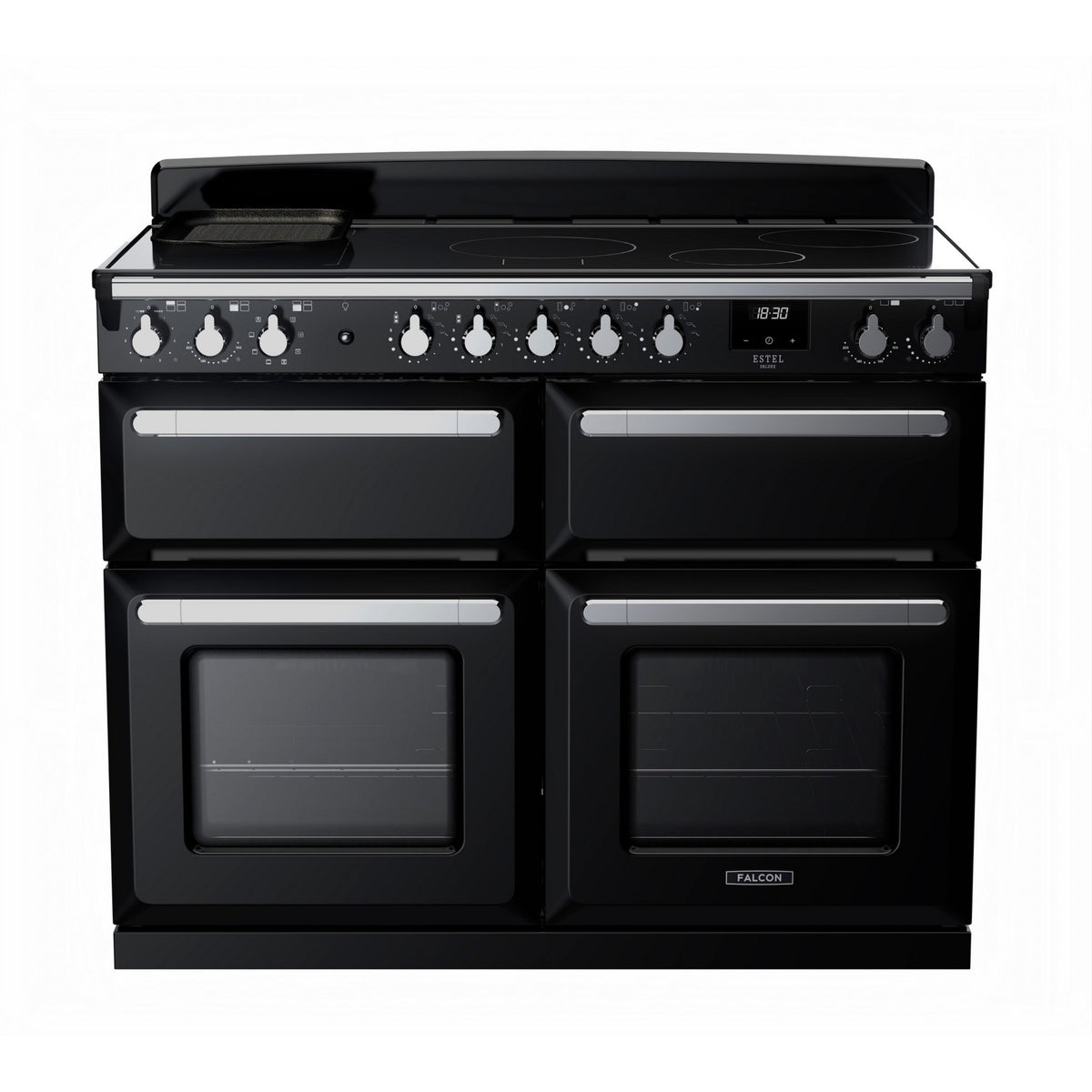Piano de cuisson induction FALCON ESTEL DELUXE BCTAB IND 110 CM NOIR BRILL
