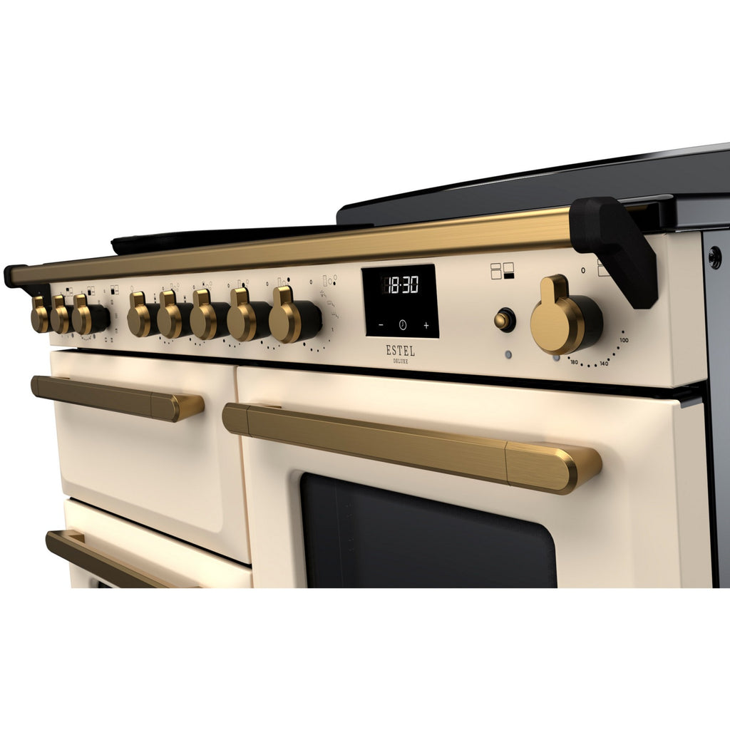 Piano de cuisson induction FALCON ESTEL DELUXE OCTAB IND 110 CM CREME PAST