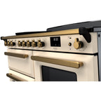 Piano de cuisson induction FALCON ESTEL DELUXE OCTAB IND 110 CM CREME PAST