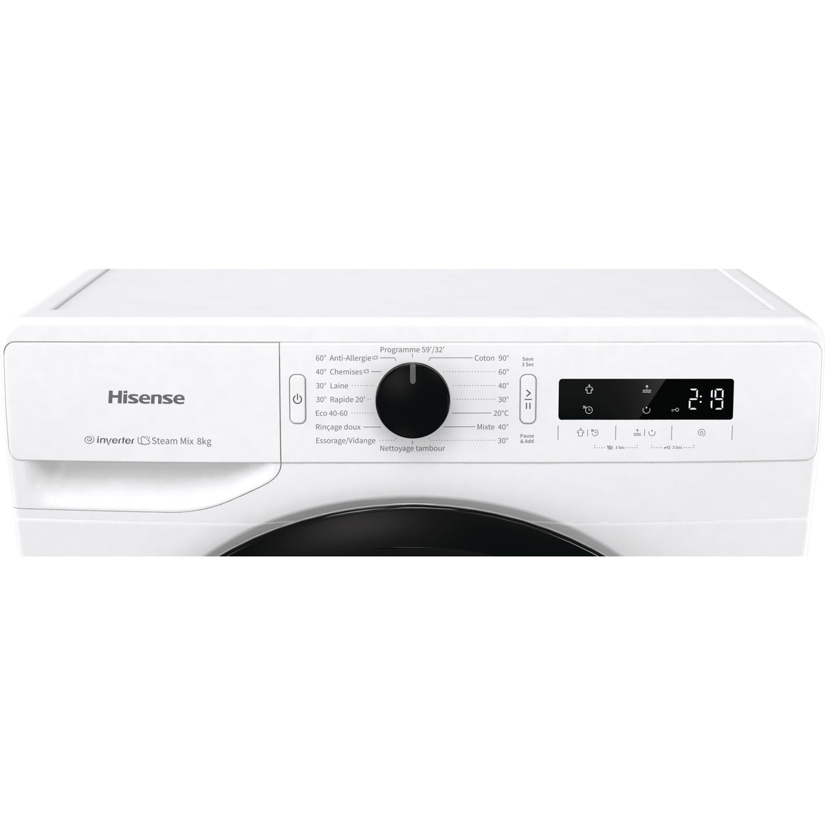 Lave linge hublot HISENSE WFGP801439VM Reconditionné