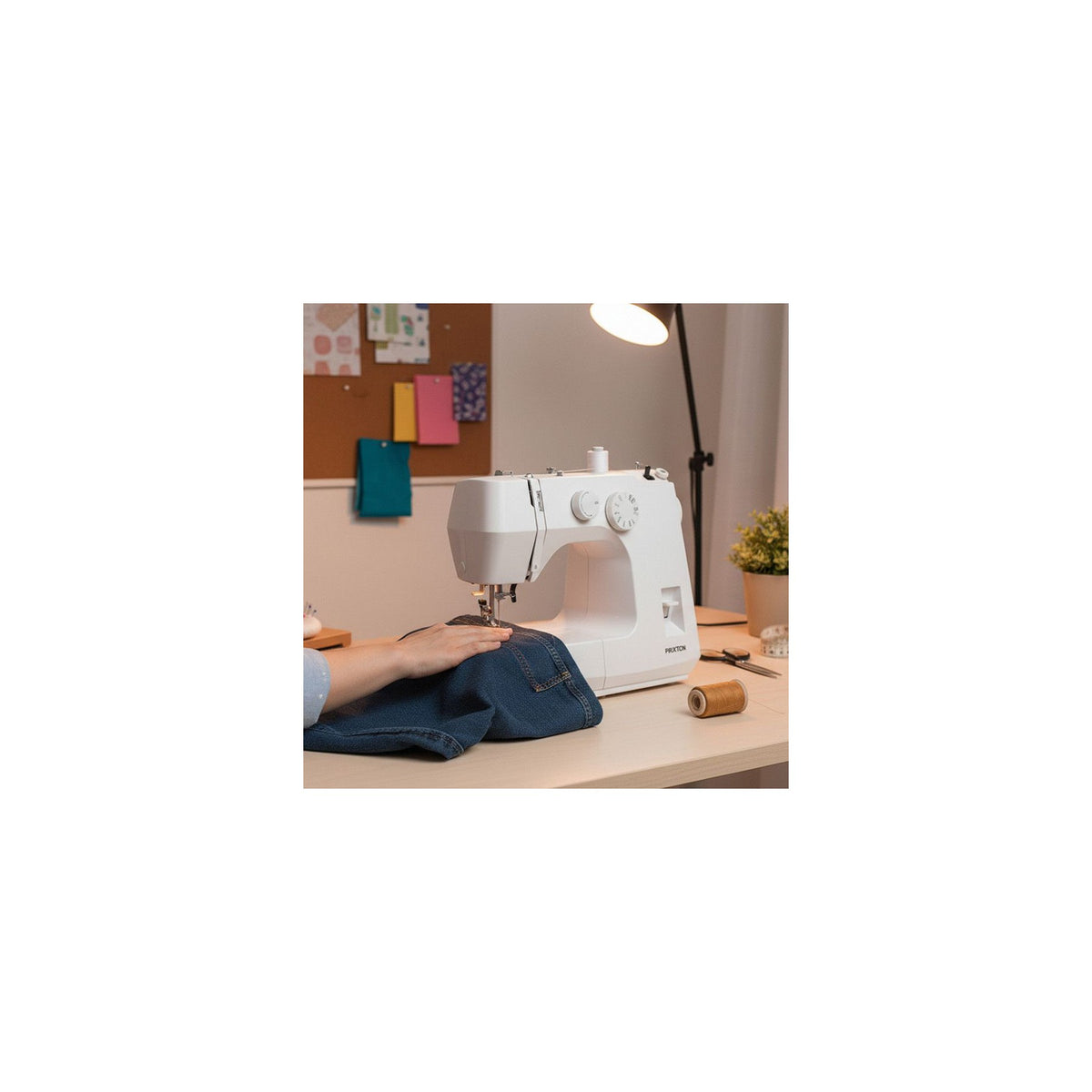 Machine à coudre PRIXTON P145 pour jeans avec point réglable