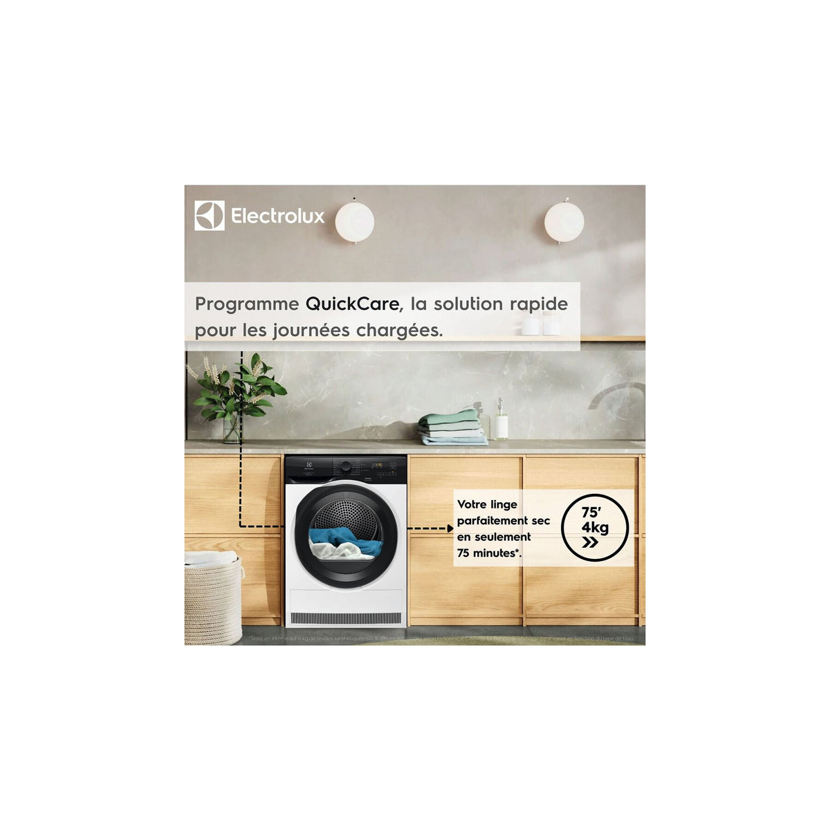 Sèche linge pompe à chaleur ELECTROLUX 8116938