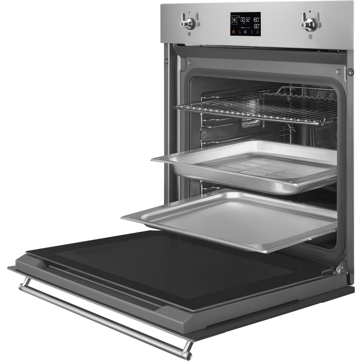 Four encastrable SMEG SO6302S3PX - Combiné vapeur - Chaleur tournante - Hydrolyse