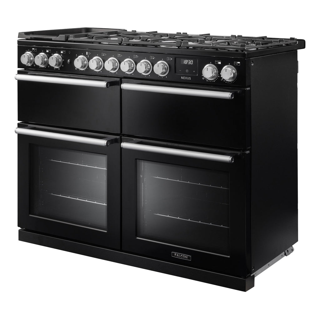 Piano de cuisson mixte FALCON NEXUS NGC BC TAB MIX 110 CM NOIR CHROME
