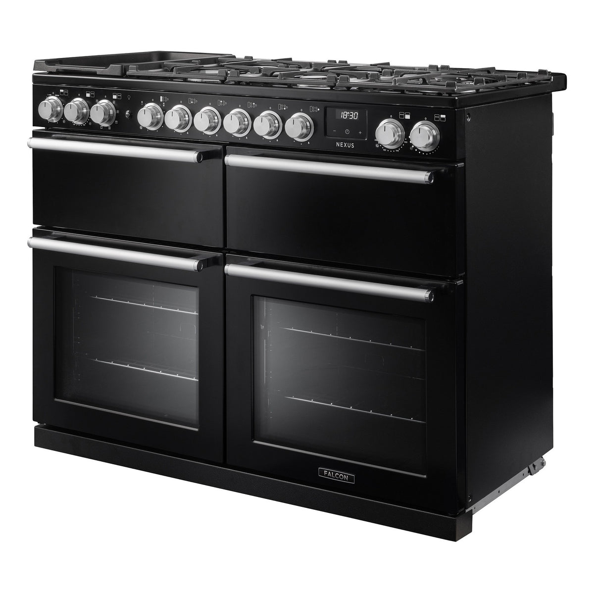 Piano de cuisson mixte FALCON NEXUS NGC BC TAB MIX 110 CM NOIR CHROME