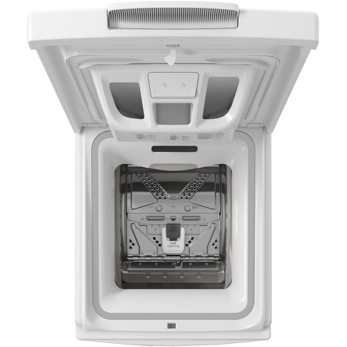 Lave linge top INDESIT TIP621PUSH&GOFR - 6 kg - 1200 tr/min - Classe A - Moteur induction