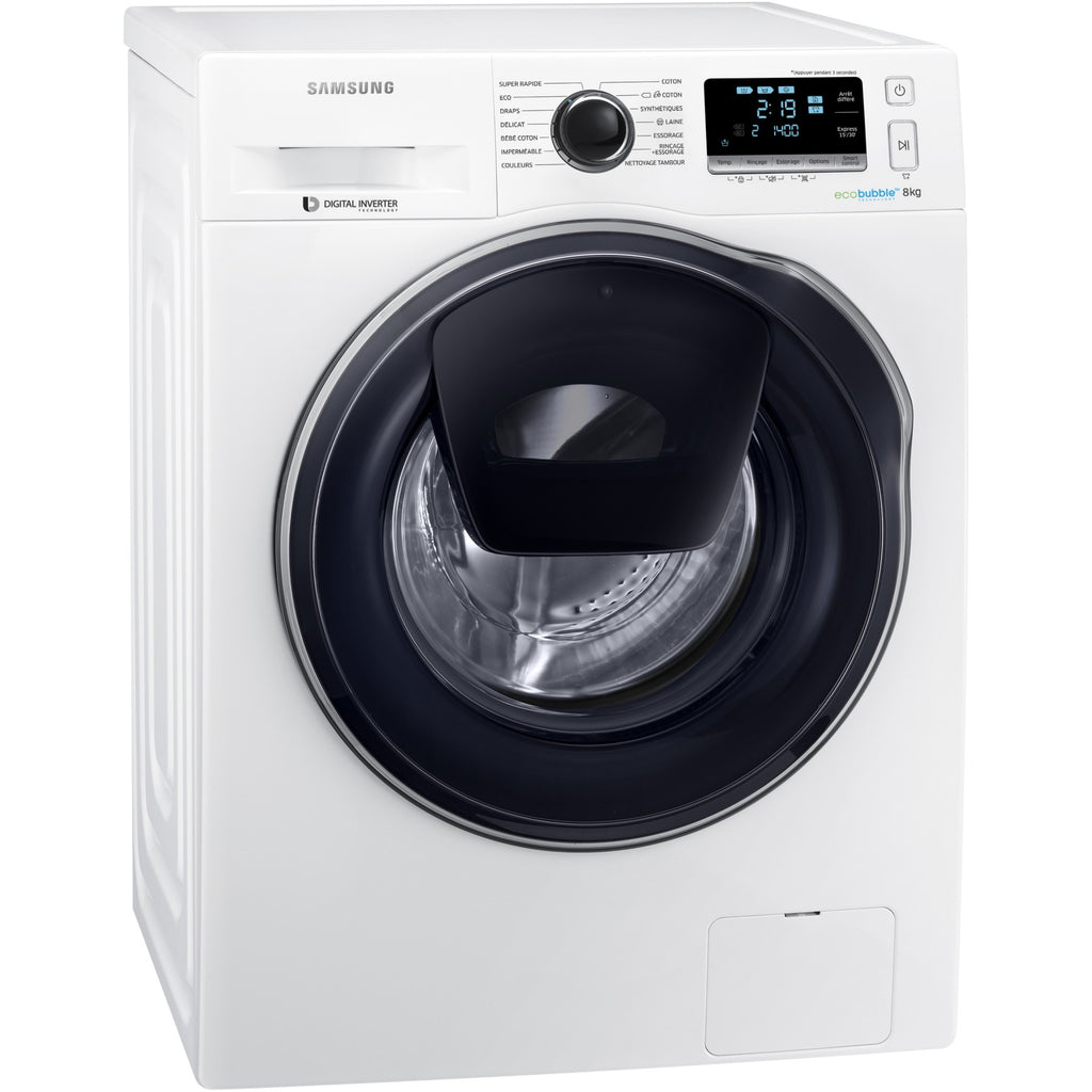 Lave linge hublot SAMSUNG ADD WASH WW80K6414QW Reconditionné