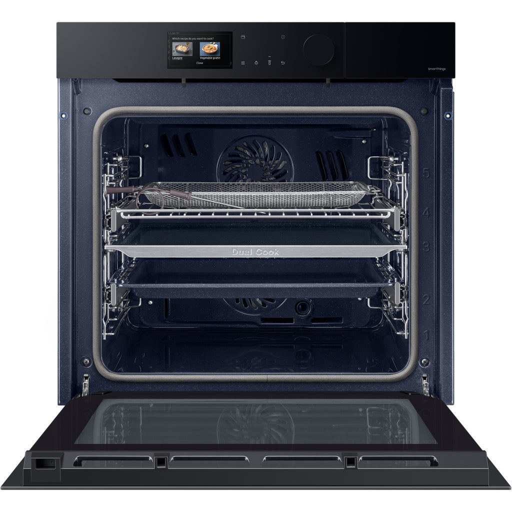 Four encastrable SAMSUNG NV7B7997AAK - Pyrolyse - Chaleur pulsée - Vapeur - Double cavité - Bespoke AI Série 7