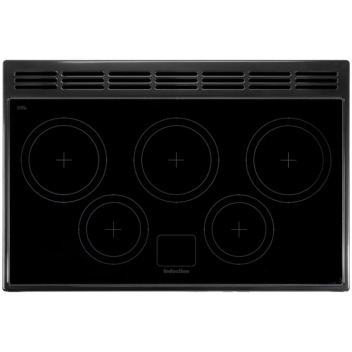 Piano de cuisson induction FALCON FX TAB IND 90 CM CREME LAITON