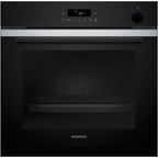 Four encastrable SIEMENS HR272GES3 - Pyrolyse - Chaleur pulsée - Ajout Vapeur - Porte froide - Rails télescopiques - iQ500