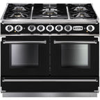 Piano de cuisson gaz FALCON PKR110 CONT MIXT NOIR/CHROM/GM