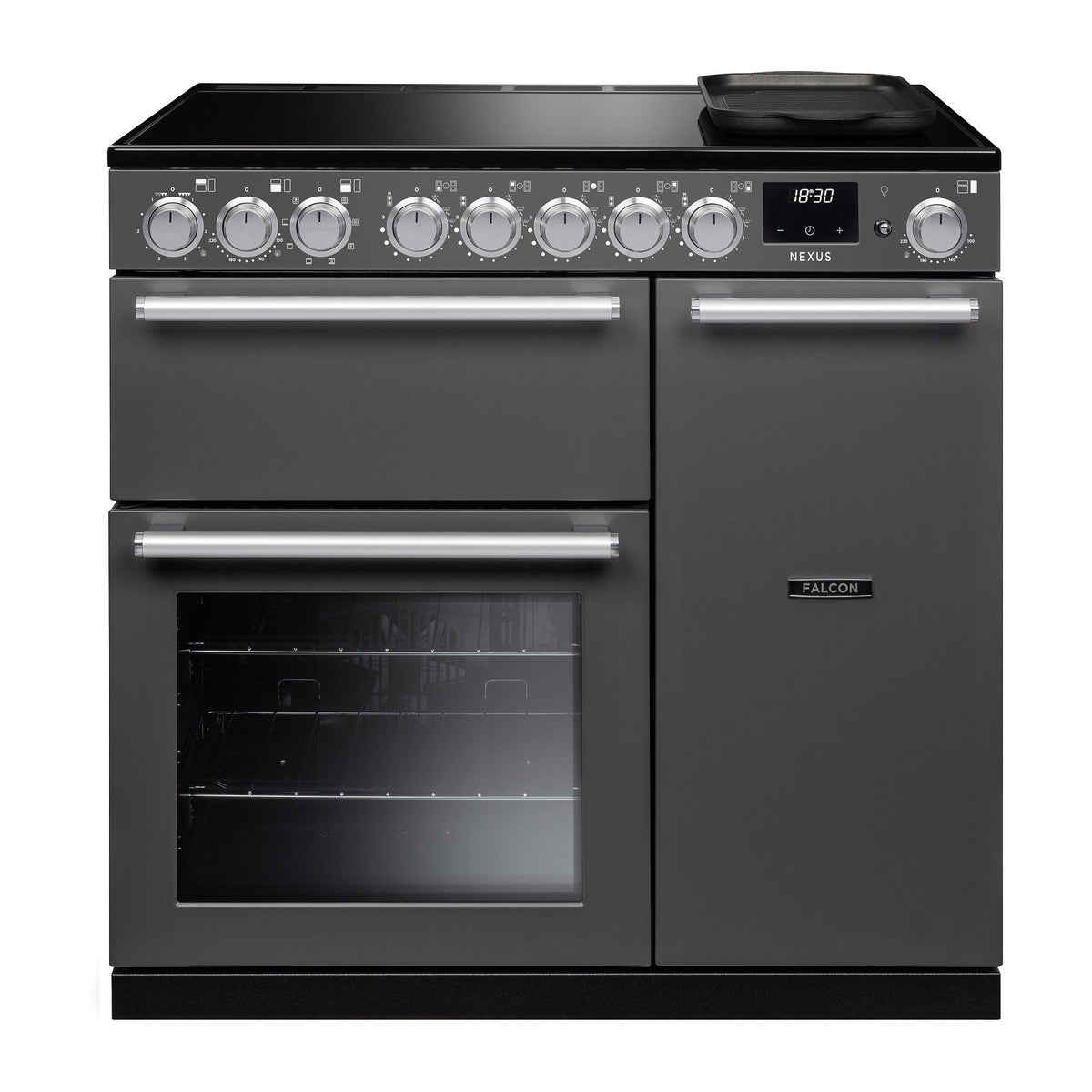 Piano de cuisson induction FALCON NEXUS NGC TAB IND 90 CM ARDOISE CHROME