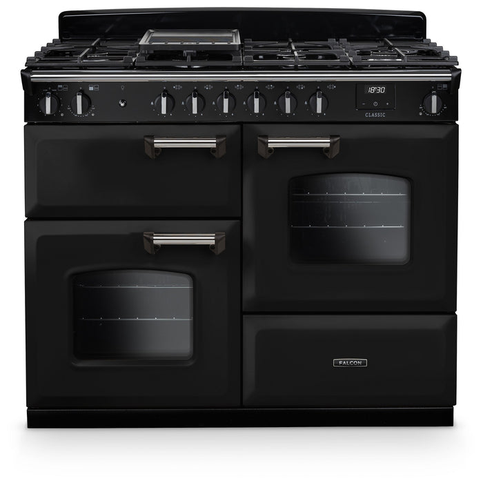 Piano de cuisson gaz FALCON NGC OC TAB GAZ 110 CM NOIR CHROME