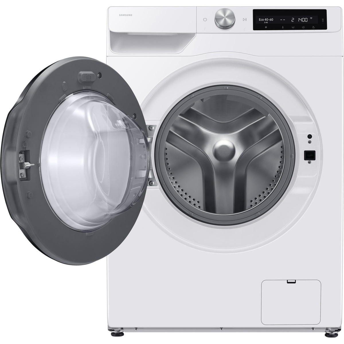 Lave linge séchant hublot SAMSUNG WD10HG6U94BE - 10/6 kg - 1400 tr/min - Classe D - Moteur Inverter - Dosage automatique - Connecté