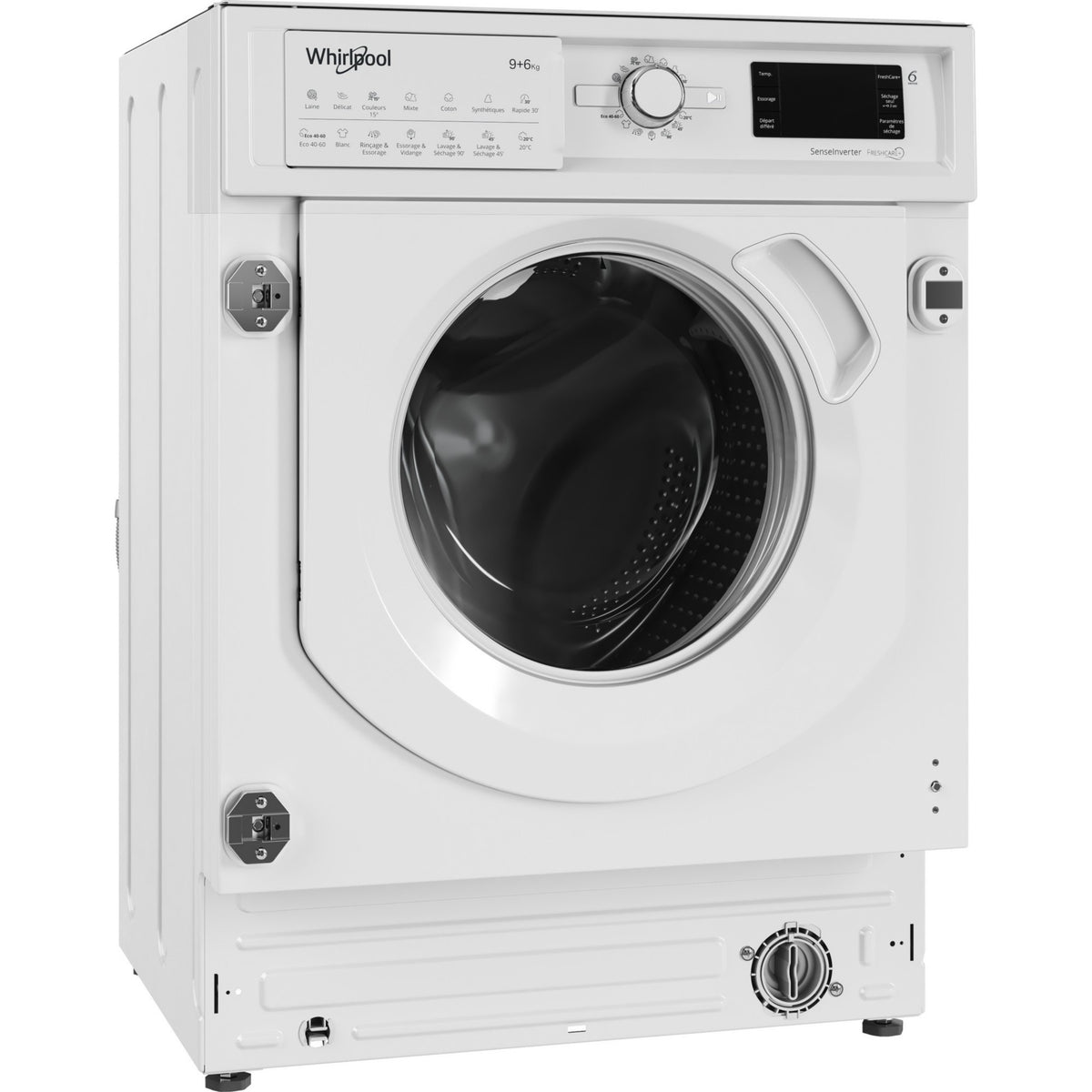 Lave linge séchant hublot encastrable WHIRLPOOL BIWDWG961485FR Reconditionné