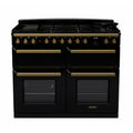 Piano de cuisson mixte FALCON ESTEL DELUXE BC TAB MIX 110 CM NOIR BRIL