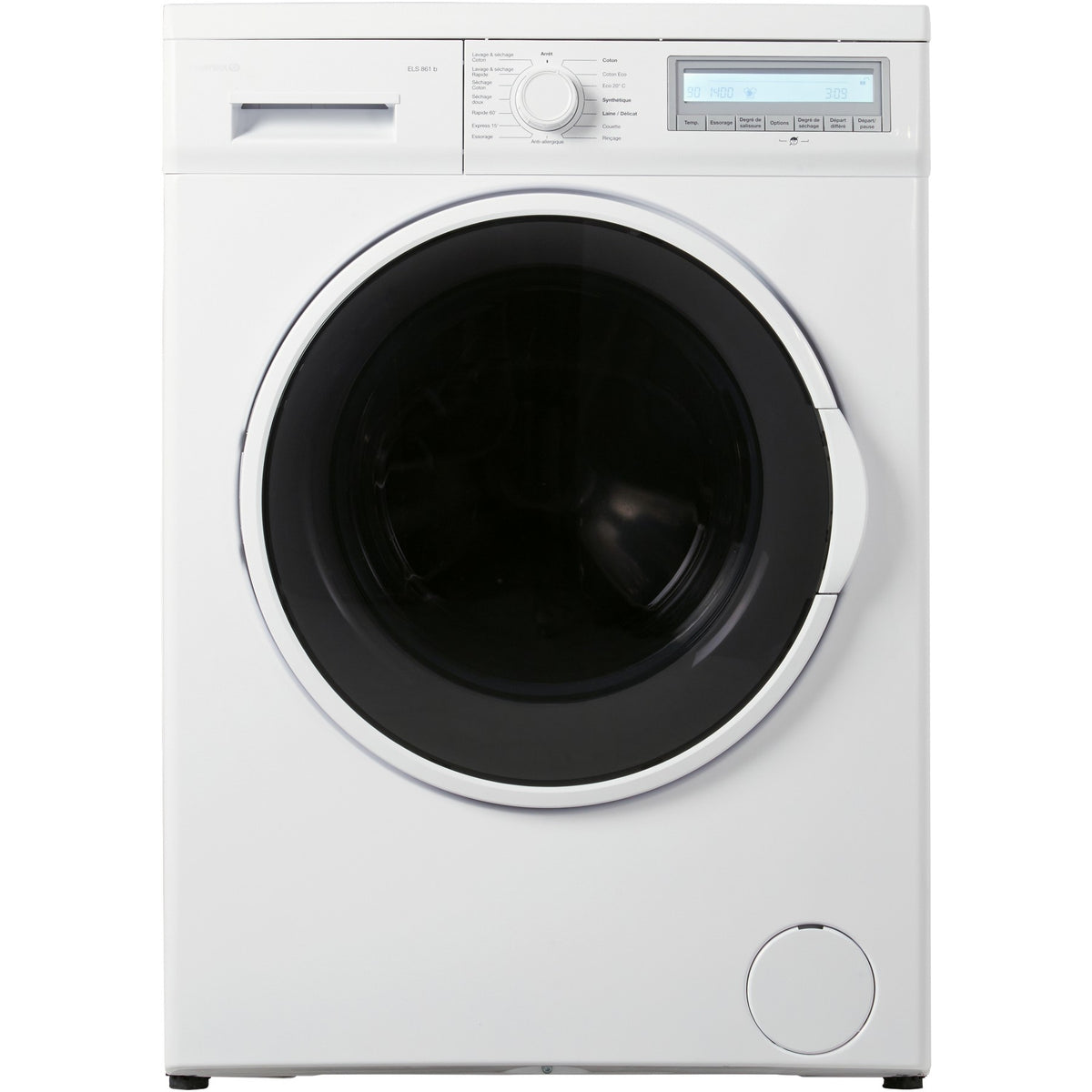 Lave linge séchant hublot ESSENTIELB ELS-861b Reconditionné