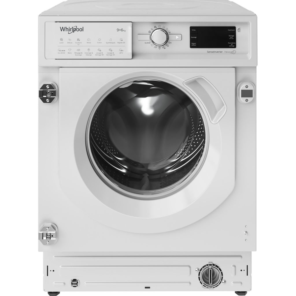 Lave linge séchant hublot encastrable WHIRLPOOL BIWDWG961485FR Reconditionné