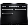Piano de cuisson gaz FALCON Semi Pro MERCURY 120 NOIR MAT INOX POLI