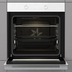 Four encastrable GORENJE BPS6737E06PWG - Pyrolyse - Chaleur pulsée - Porte froide - Rails télescopiques