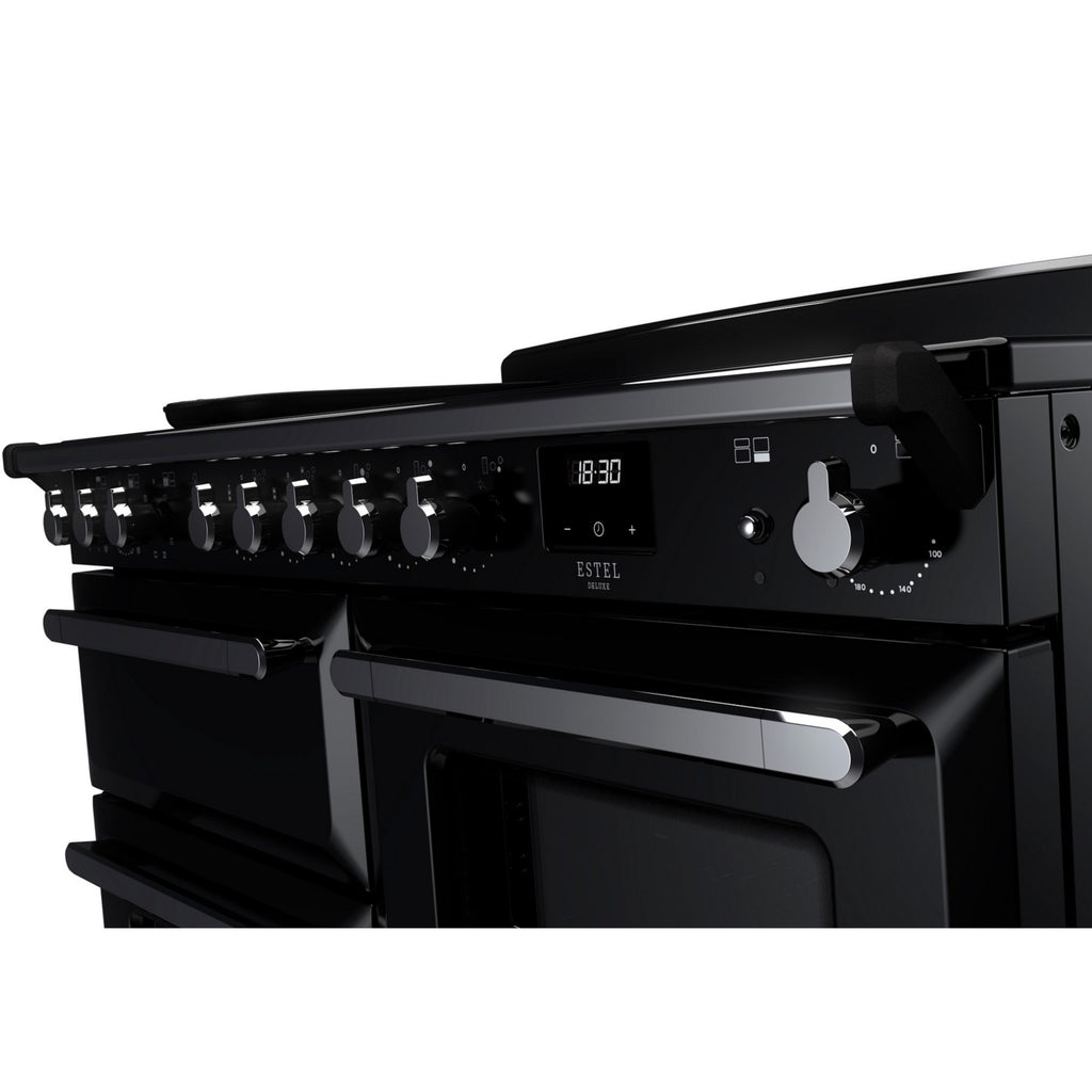 Piano de cuisson induction FALCON ESTEL DELUXE OCTAB IND 110 CM NOIR BRIL