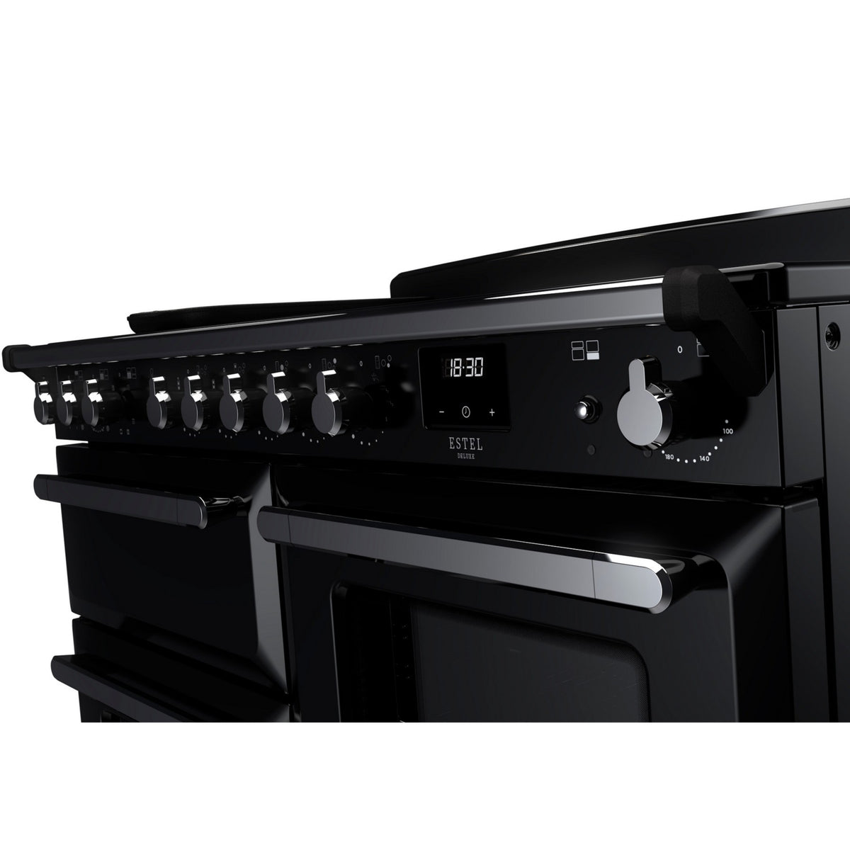 Piano de cuisson induction FALCON ESTEL DELUXE OCTAB IND 110 CM NOIR BRIL