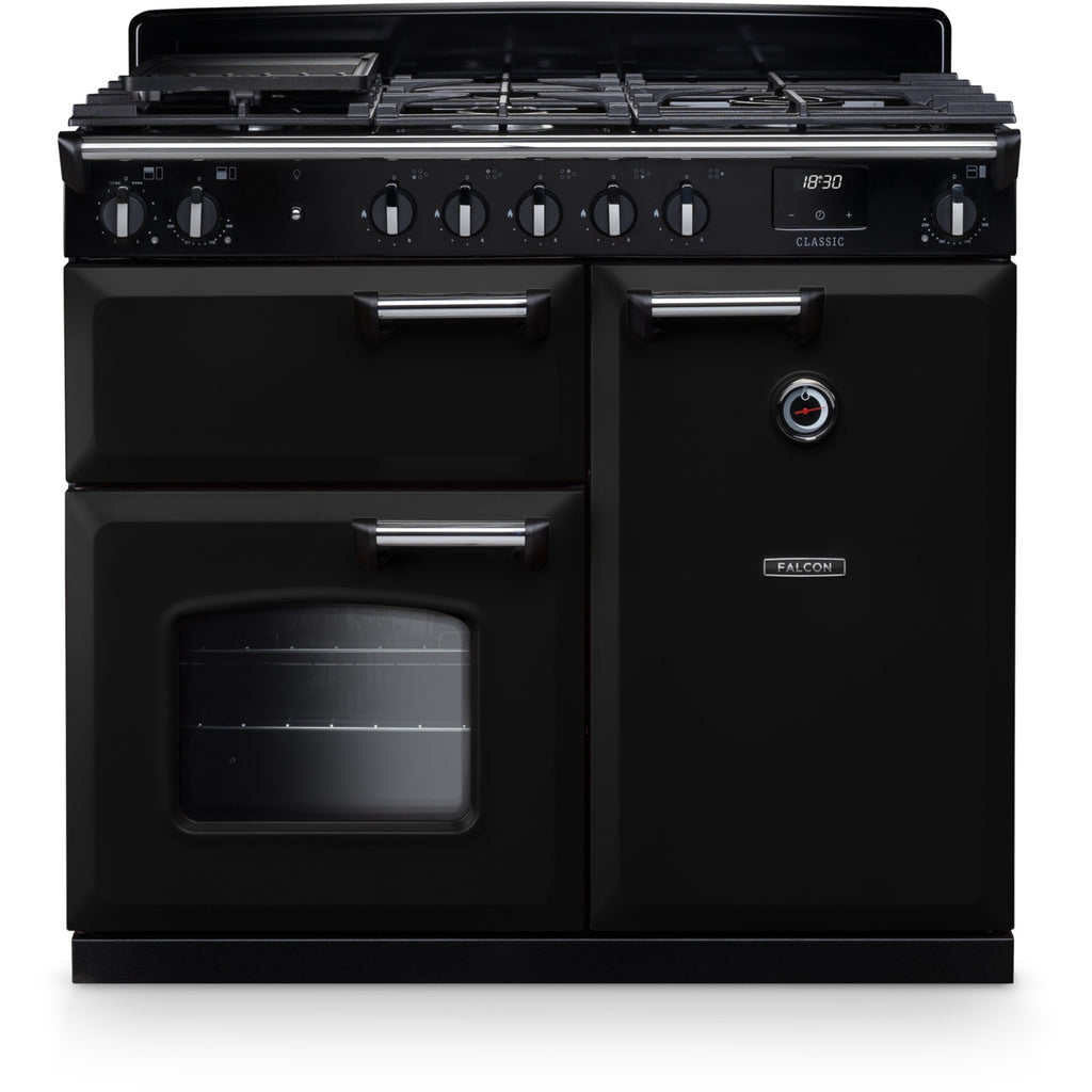 Piano de cuisson gaz FALCON NGC TAB GAZ 100 CM NOIR CHROME