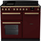 Piano de cuisson induction FALCON ESTEL DELUXE TAB IND 100 CM BORDEAUX LAI