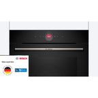 Four encastrable BOSCH HBG7741B1 - Hydrolyse - Pyrolyse - Chaleur pulsée - Porte froide - Série 8 - Air Fry - Wifi