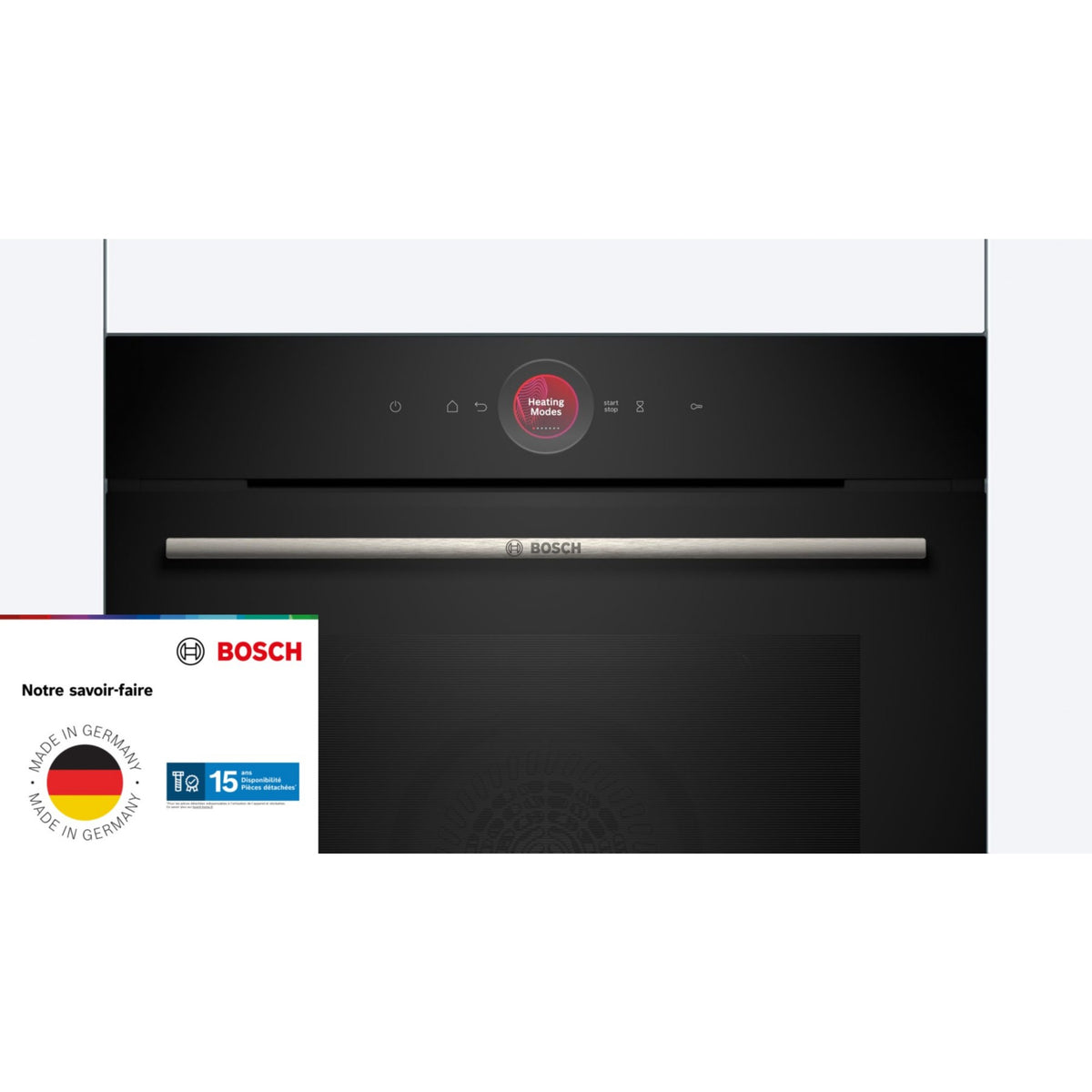 Four encastrable BOSCH HBG7741B1 - Hydrolyse - Pyrolyse - Chaleur pulsée - Porte froide - Série 8 - Air Fry - Wifi