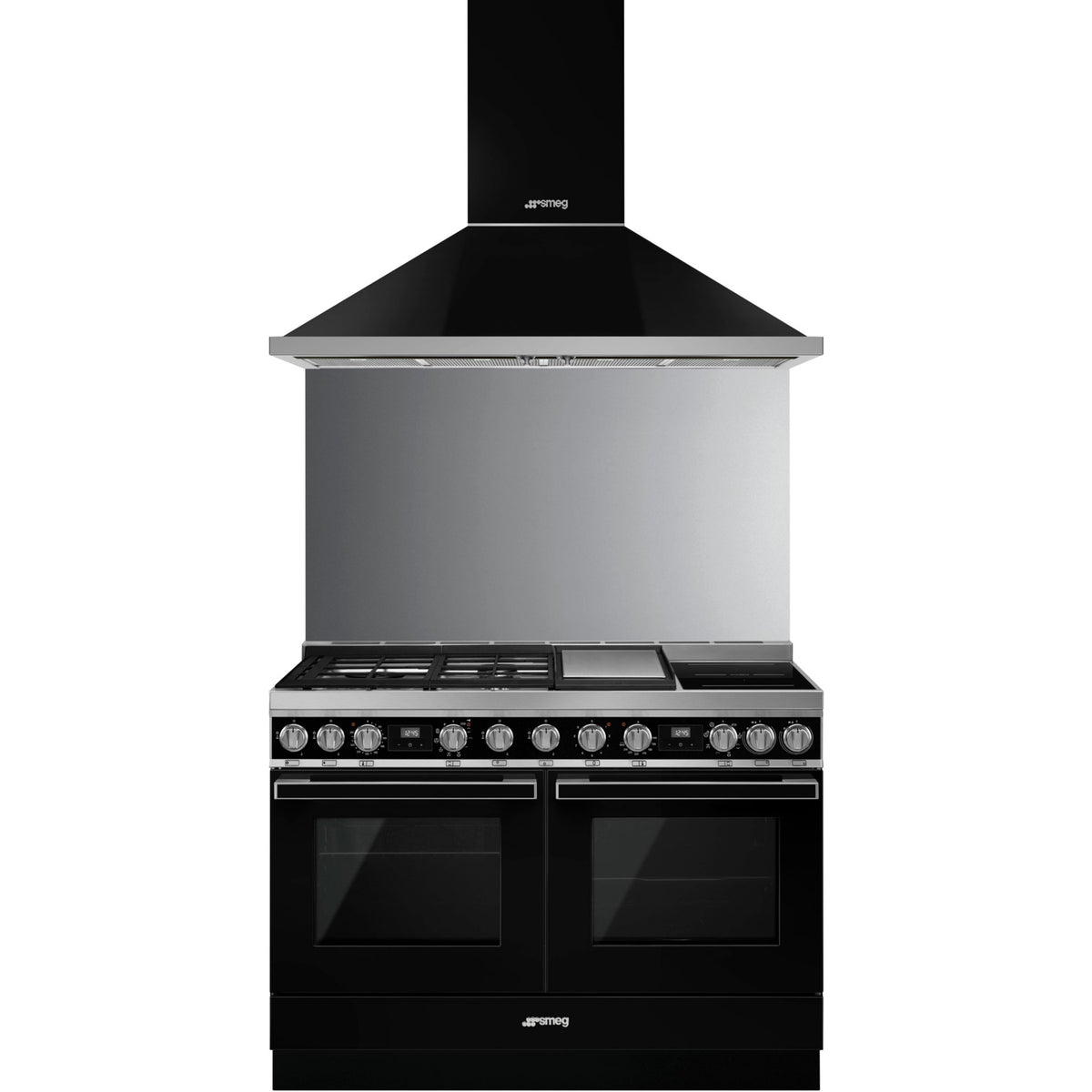 Piano de cuisson mixte SMEG CPF120IGMPBL