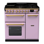 Piano de cuisson gaz FALCON ESTEL DELUXE TAB GAZ 90 CM PARME LAITON