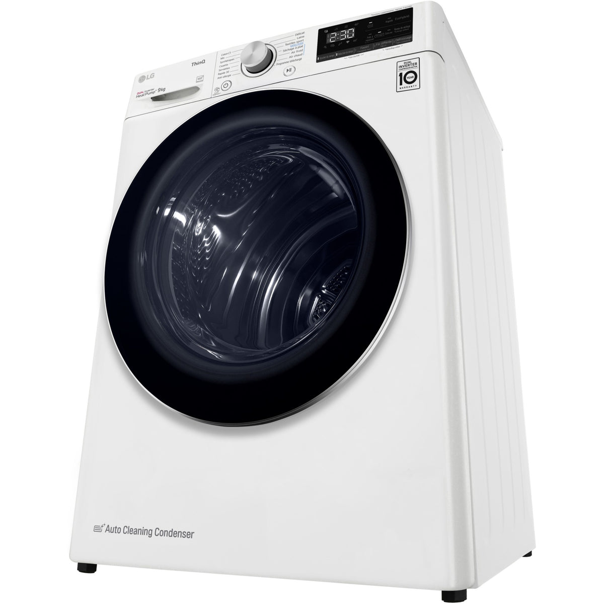 Sèche linge pompe à chaleur LG RH9V50WH