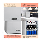Mini réfrigérateur KLARSTEIN Happy Hour 40L 5-15°C 23 dB LED inox
