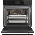 Four encastrable SMEG SO6604S4PNR - Hydrolyse - Chaleur tournante - Combiné vapeur - Rails télescopiques